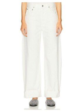 Citizens of Humanity Ayla Baggy Cuffed Jeans Contemporary Old Money Womens 32